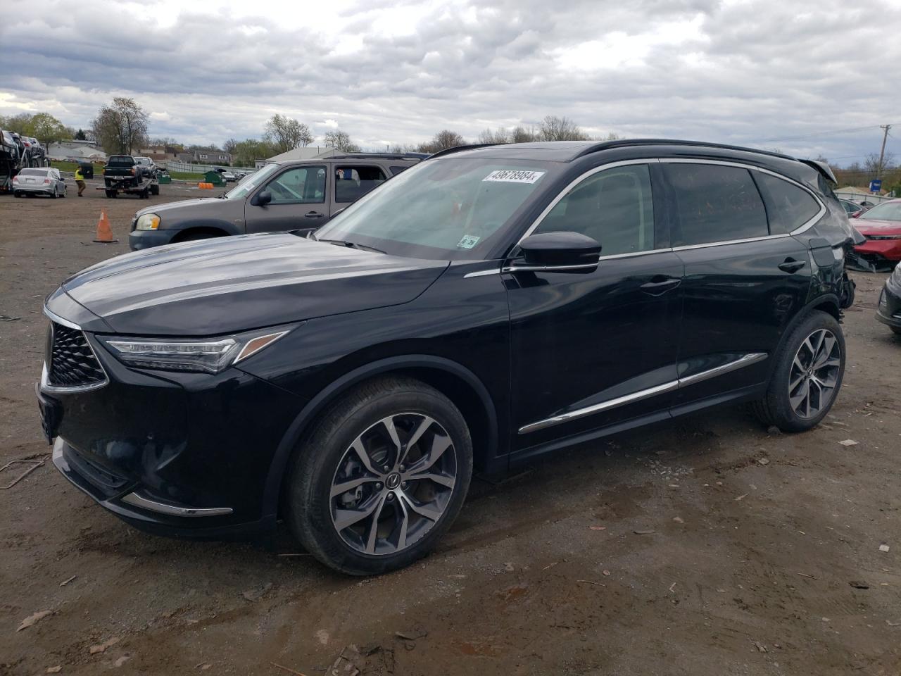 2022 ACURA MDX TECHNOLOGY VIN:5J8YE1H44NL013536