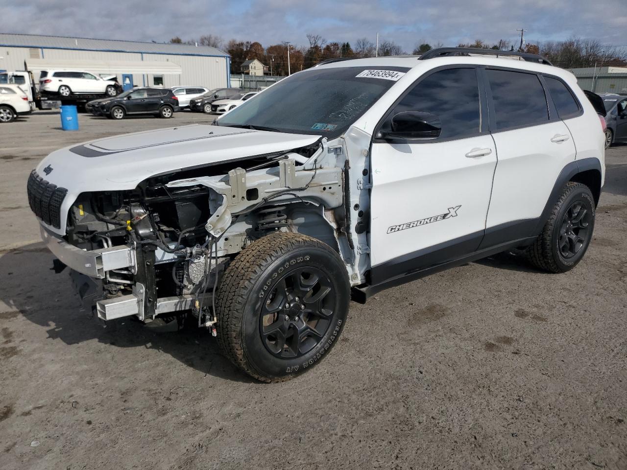 2022 JEEP CHEROKEE LATITUDE VIN:1C4PJMCX7ND527349