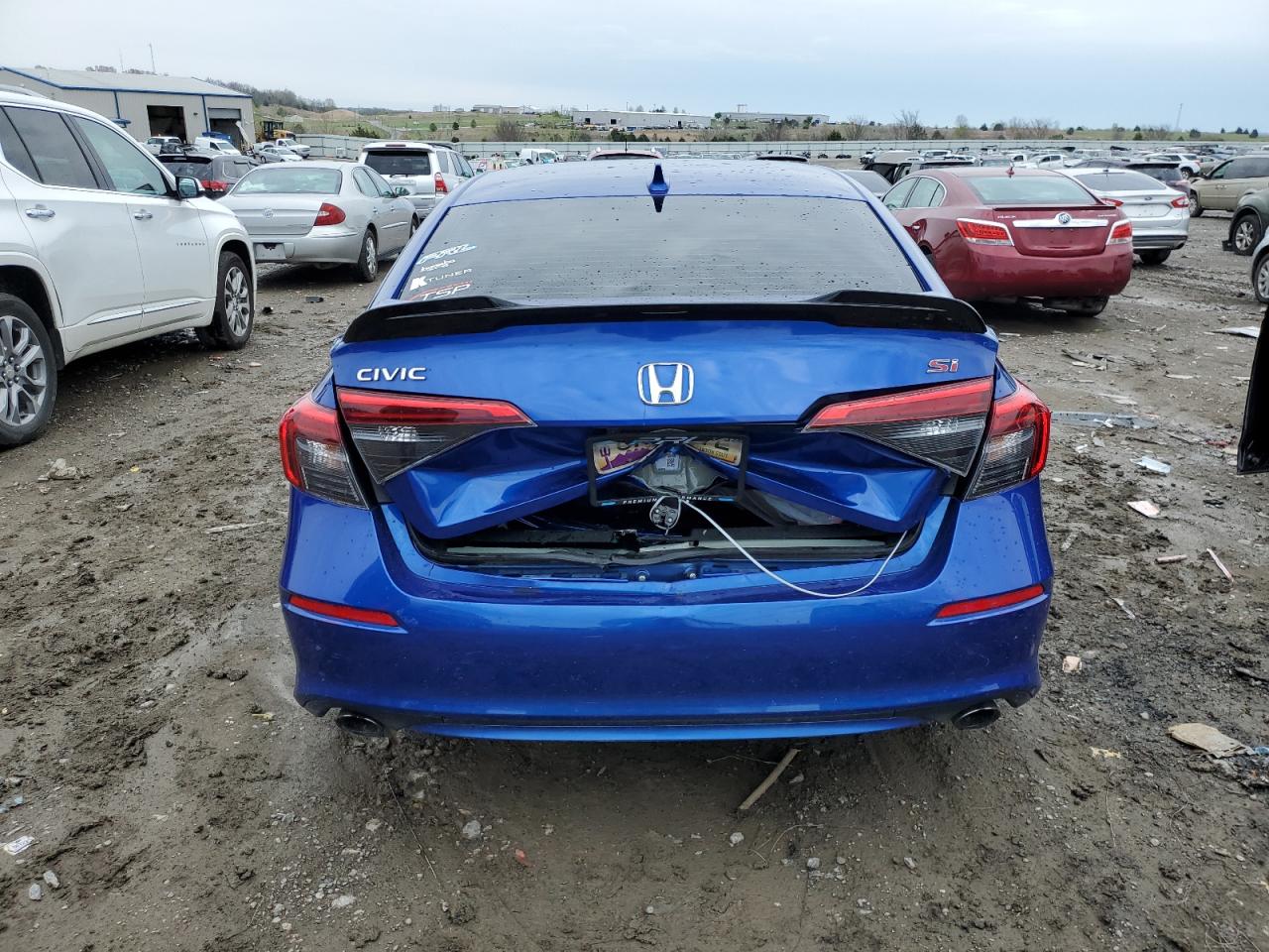 2022 HONDA CIVIC SI VIN:2HGFE1E59NH477150