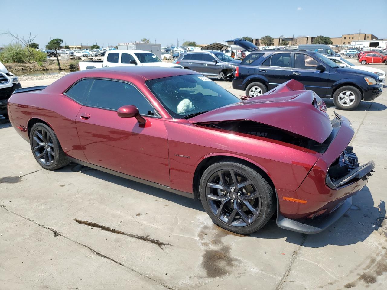 2022 DODGE CHALLENGER R/T VIN:2C3CDZBT2NH187777