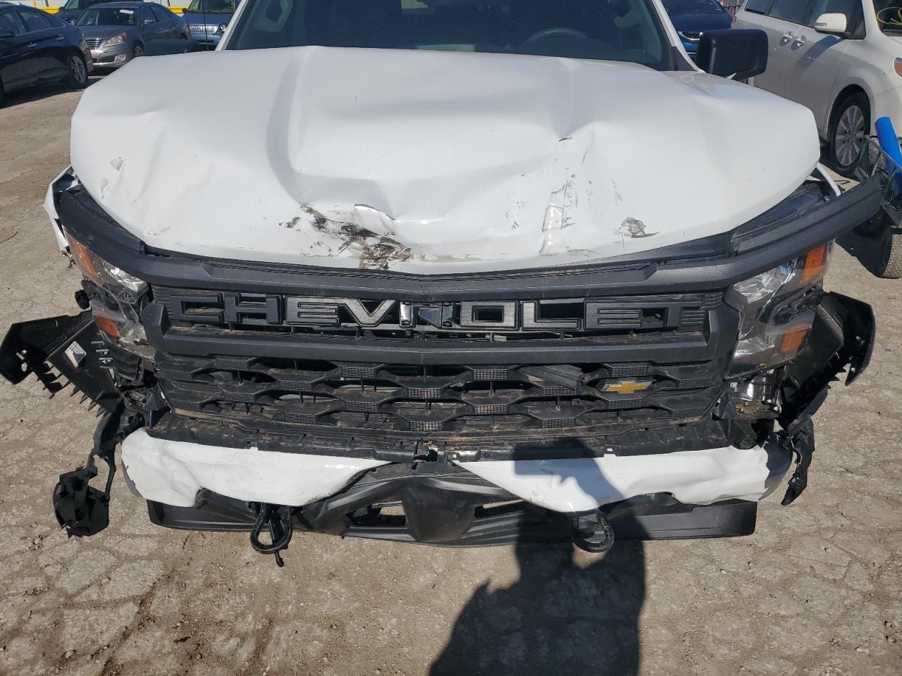 2024 CHEVROLET SILVERADO C1500 CUSTOM VIN:3GCPABEK5RG222754