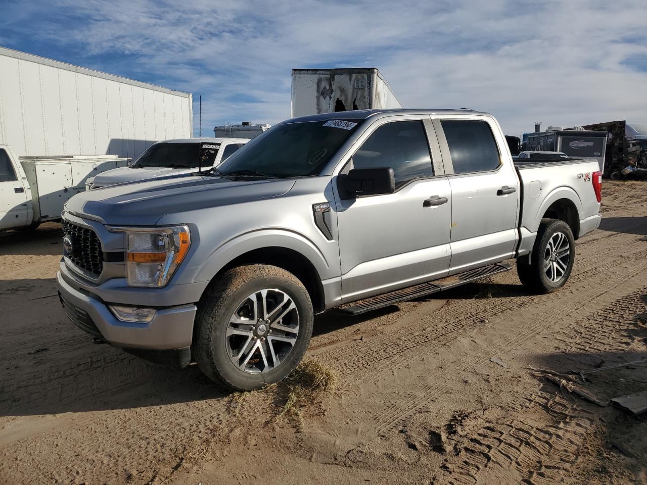2022 FORD F150 SUPERCREW VIN:1FTFW1E54NKF05036