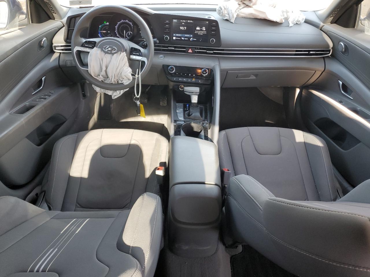 2023 HYUNDAI ELANTRA BLUE VIN:KMHLM4AJ5PU043215