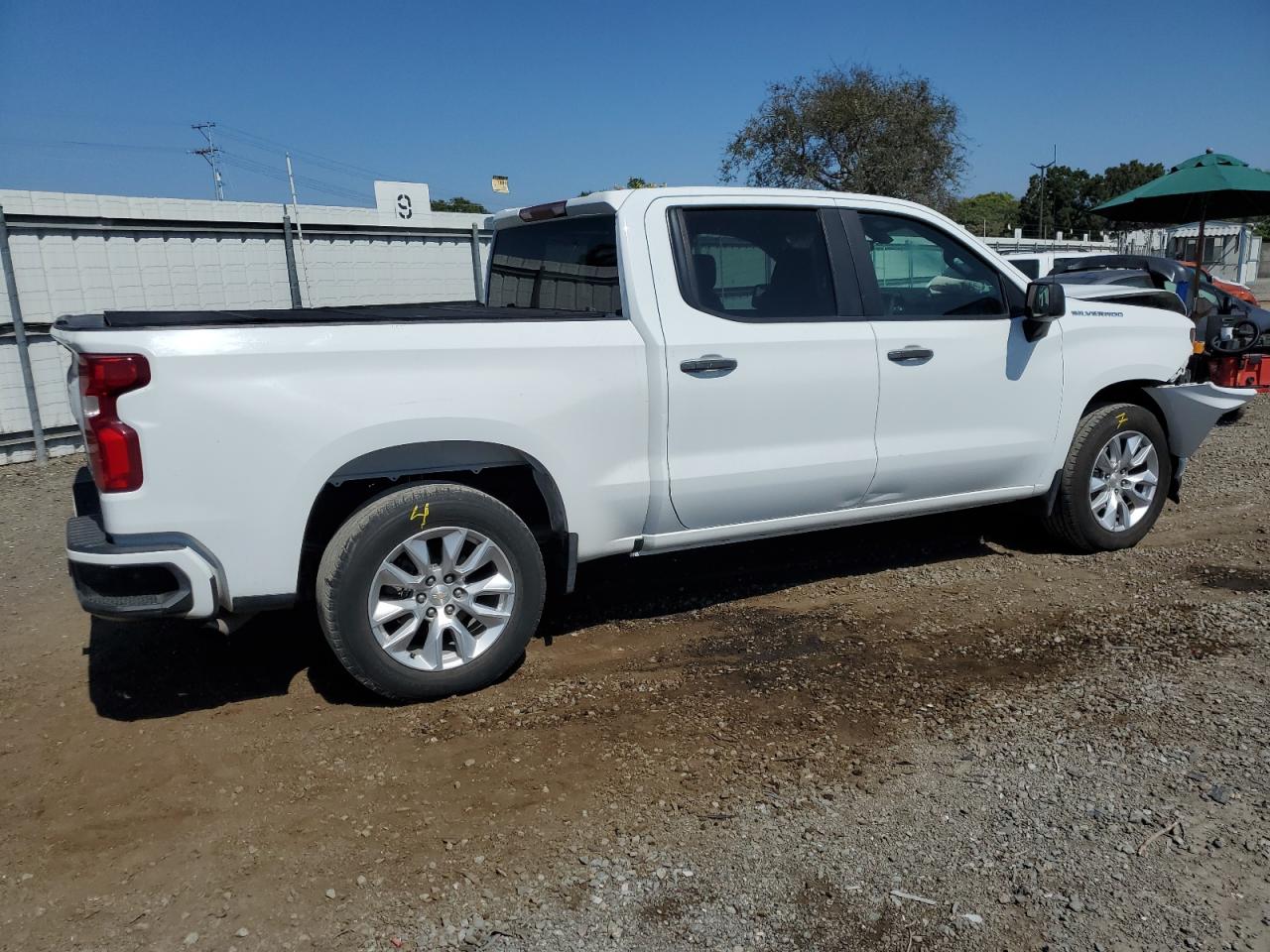 2022 CHEVROLET SILVERADO LTD C1500 CUSTOM VIN:1GCPWBEK9NZ222414