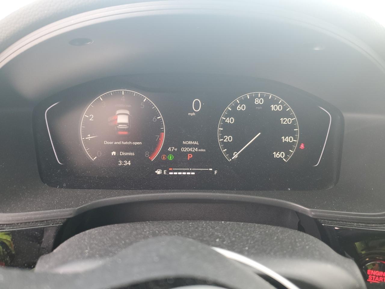 2022 HONDA CIVIC SPORT VIN:19XFL2H84NE014490