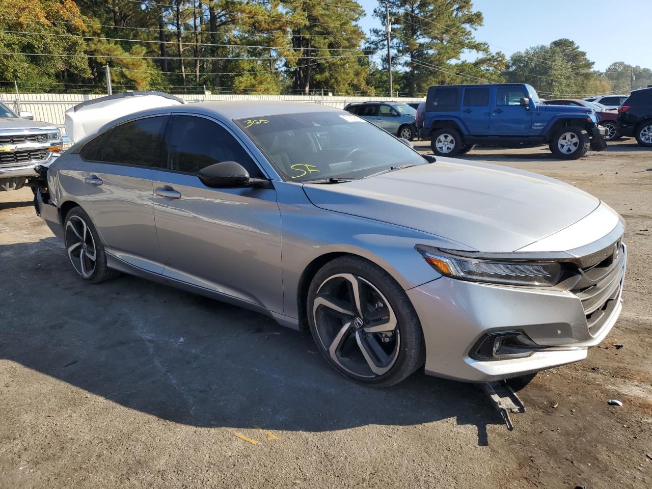 2022 HONDA ACCORD SPORT SE VIN:1HGCV1F42NA124708
