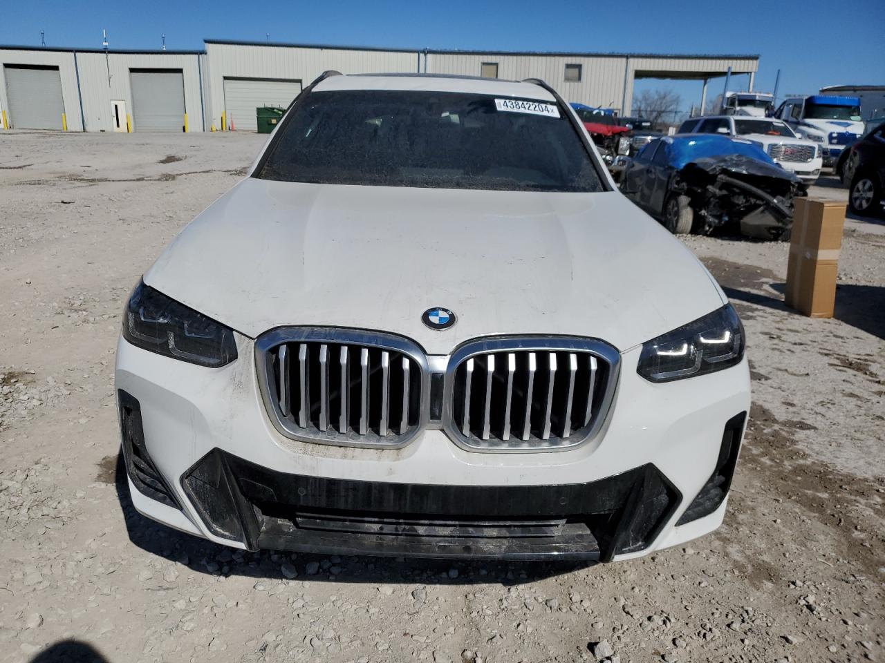 2022 BMW X3 XDRIVE30I VIN:5UX53DP06N9L86242