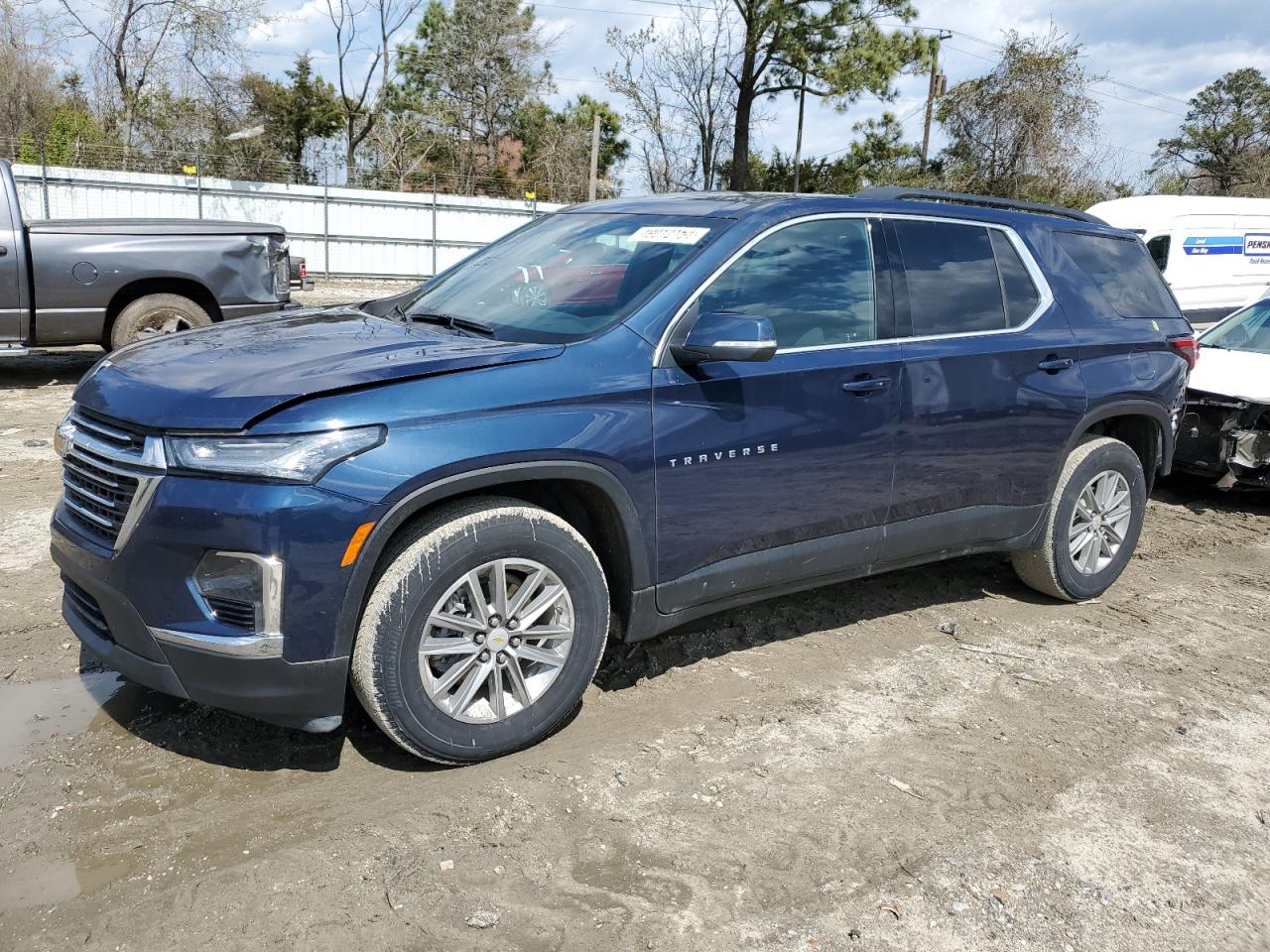 2022 CHEVROLET TRAVERSE LT VIN:1GNERGKW6NJ108735