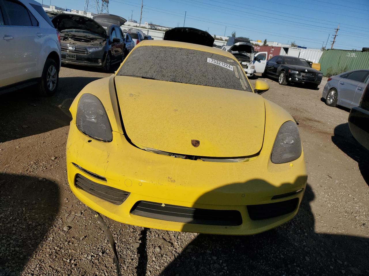 2023 PORSCHE CAYMAN S VIN:WP0AB2A88PK268128