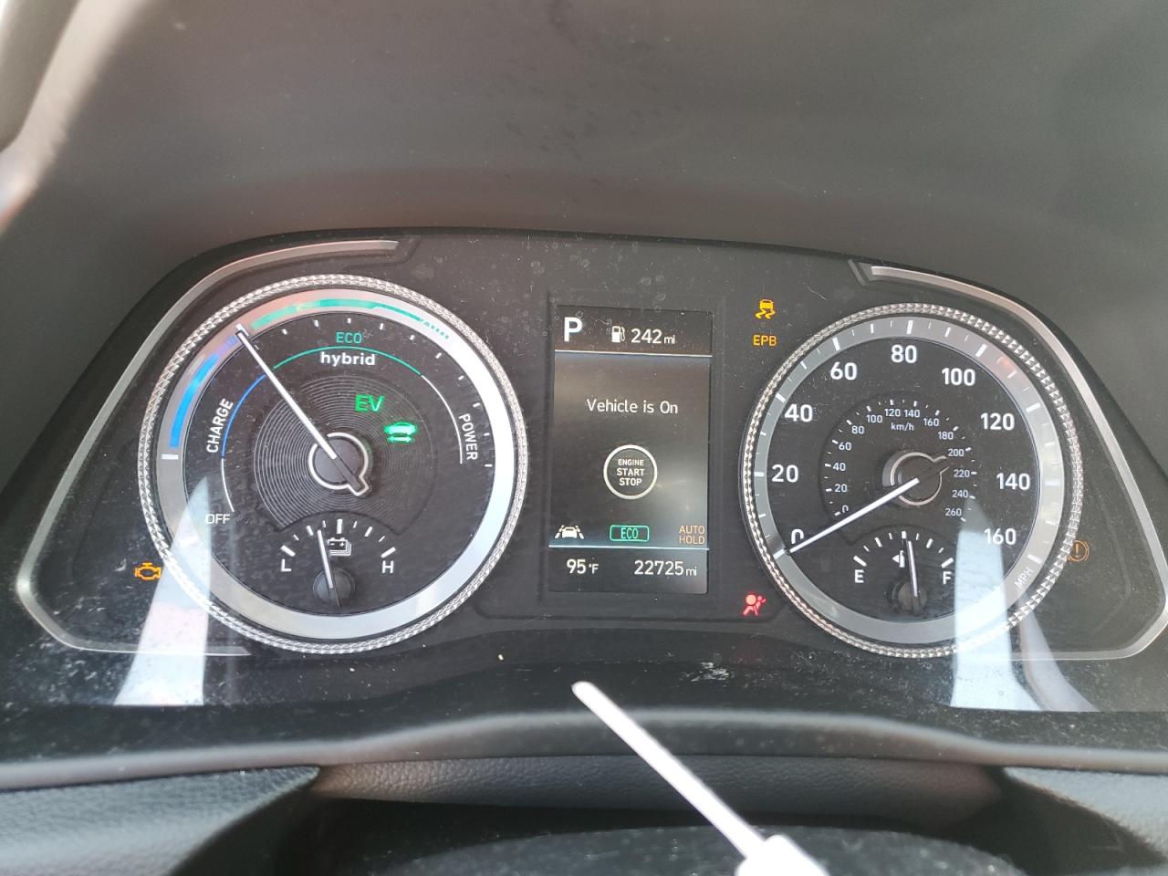 2022 HYUNDAI SONATA HYBRID VIN:KMHL34JJ0NA043253