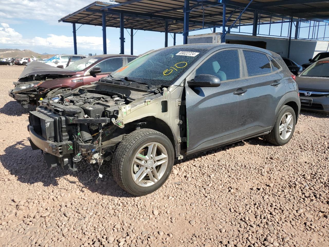 2022 HYUNDAI KONA SEL VIN:KM8K22AB1NU818637