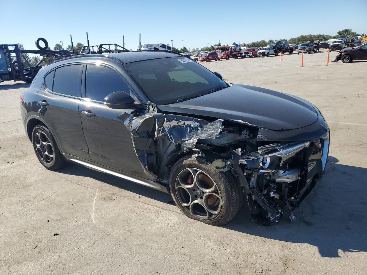 2022 ALFA ROMEO STELVIO TI VIN:ZASPAKBN8N7D38624