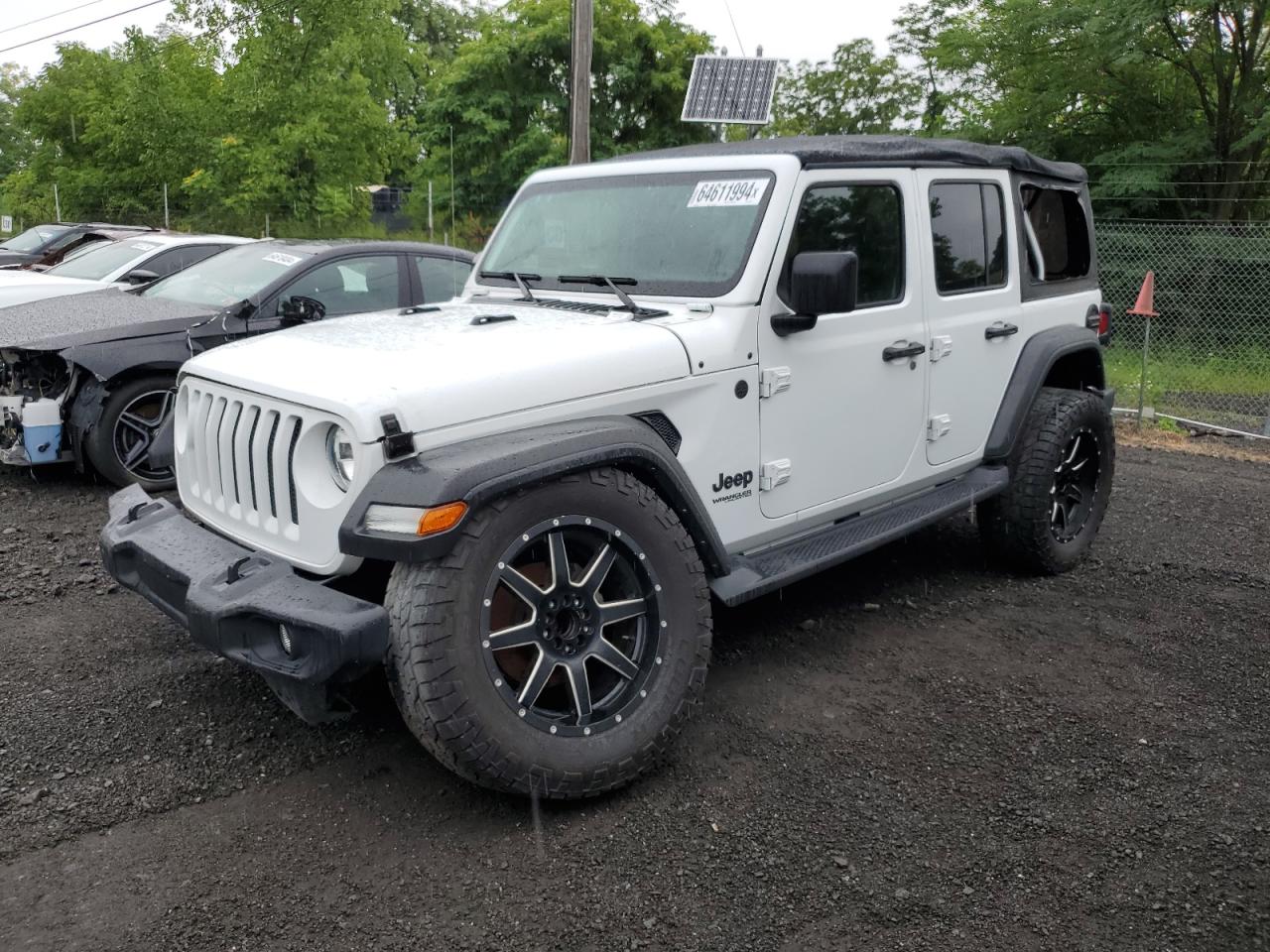 2022 JEEP WRANGLER UNLIMITED SPORT VIN:1C4HJXDM3NW224955