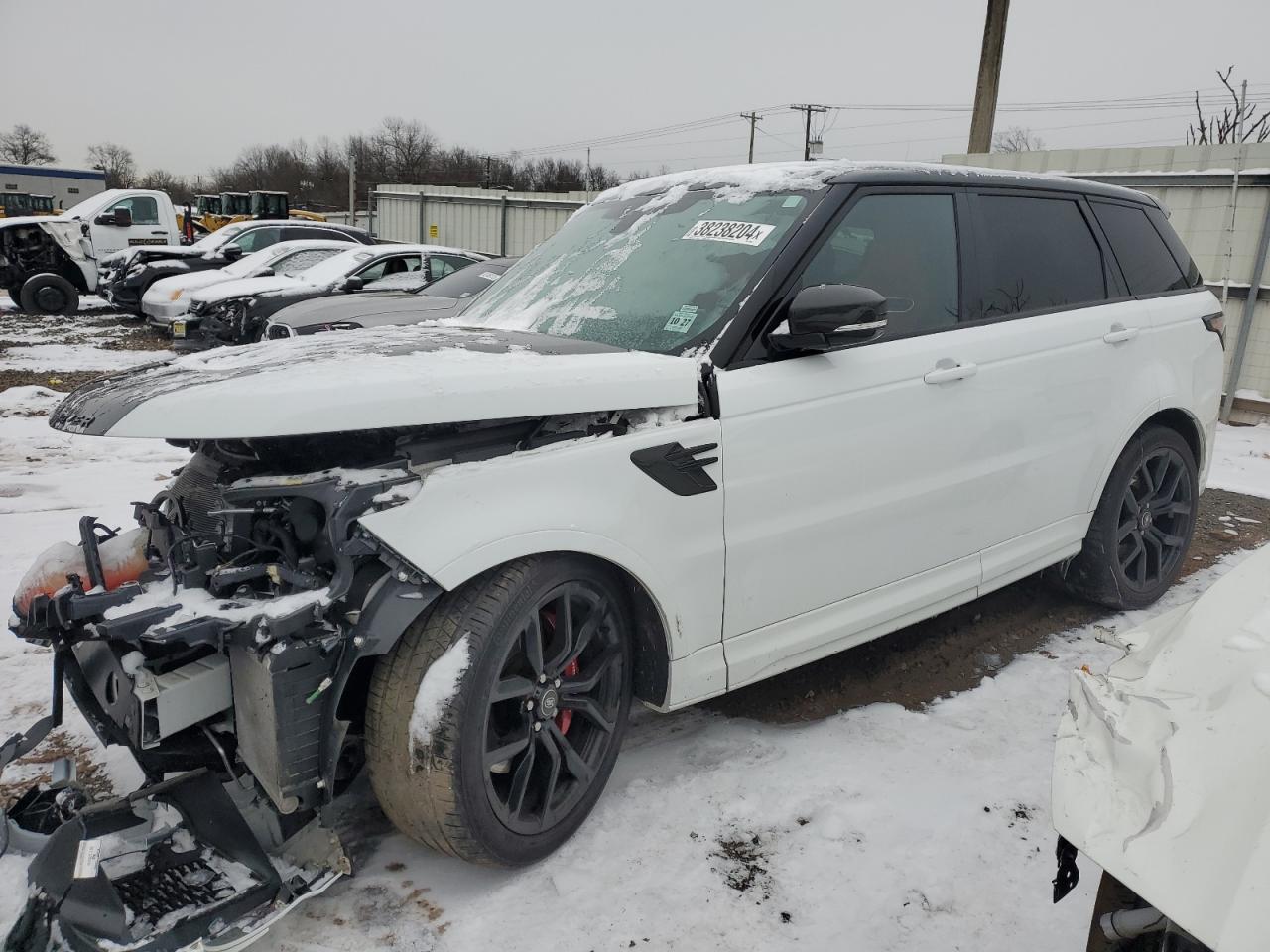 2022 LAND ROVER RANGE ROVER SPORT SVR VIN:SALWZ2RE8NA799997