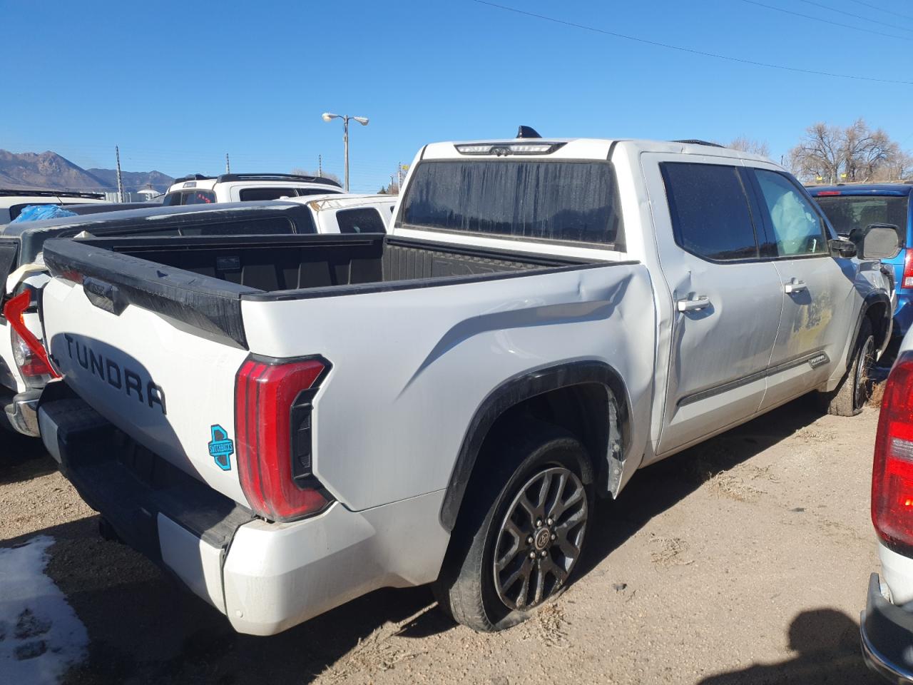 2023 TOYOTA TUNDRA CREWMAX PLATINUM VIN:5TFNC5DB3PX033243