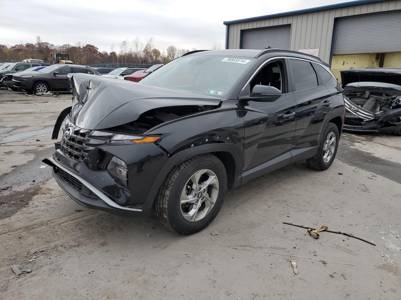 2022 HYUNDAI TUCSON SEL VIN:5NMJBCAE3NH026383