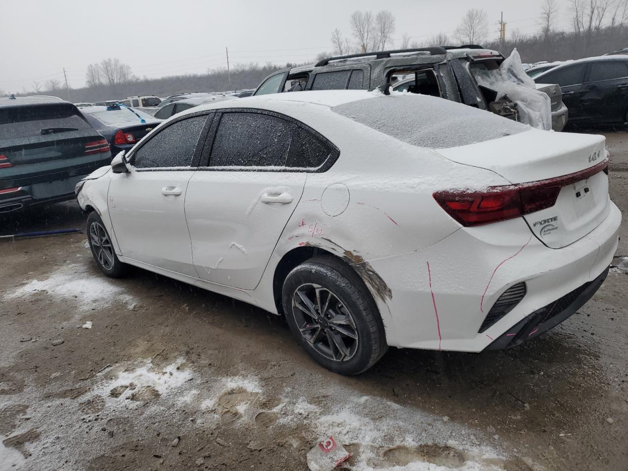 2022 KIA FORTE FE VIN:3KPF24AD3NE441598