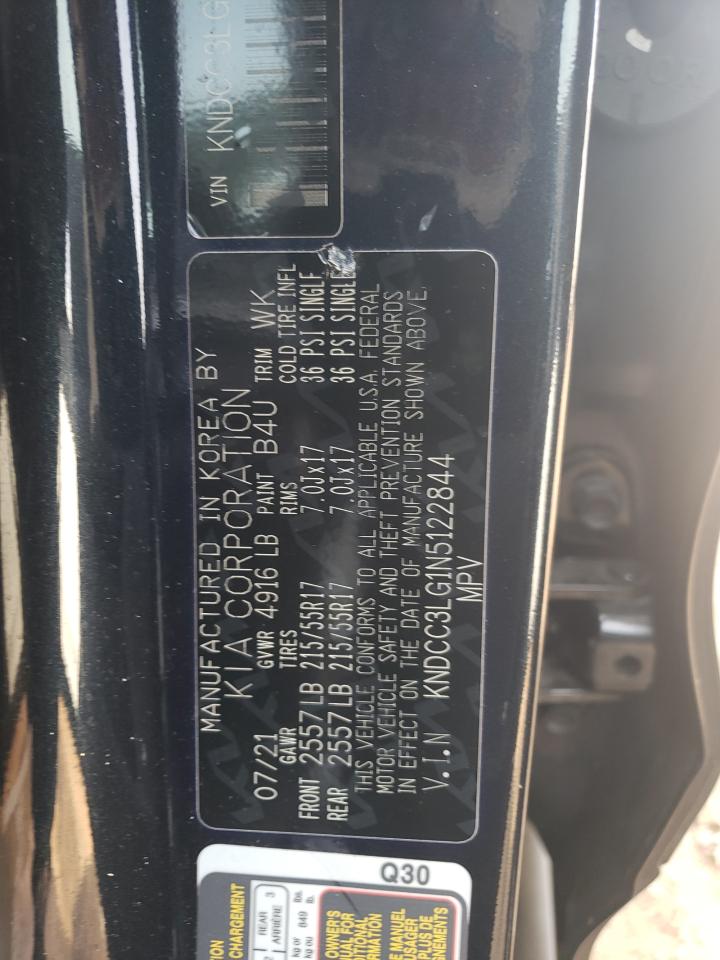 2022 KIA NIRO S VIN:KNDCC3LG1N5122844