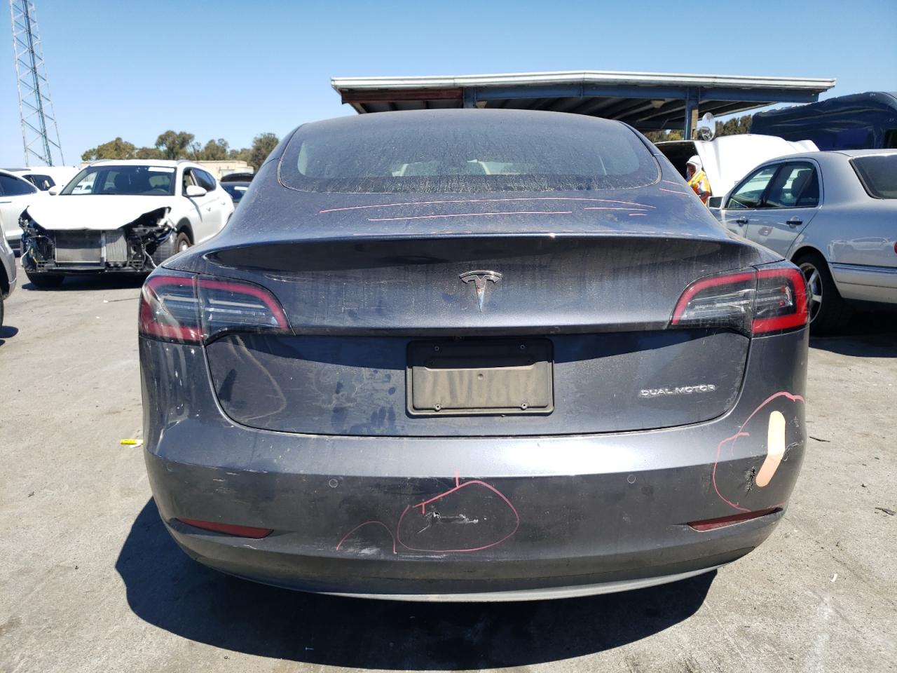 2022 TESLA MODEL 3  VIN:5YJ3E1EB8NF184210