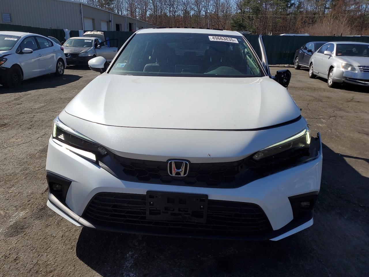 2022 HONDA CIVIC SPORT TOURING VIN:19XFL1H87NE013201