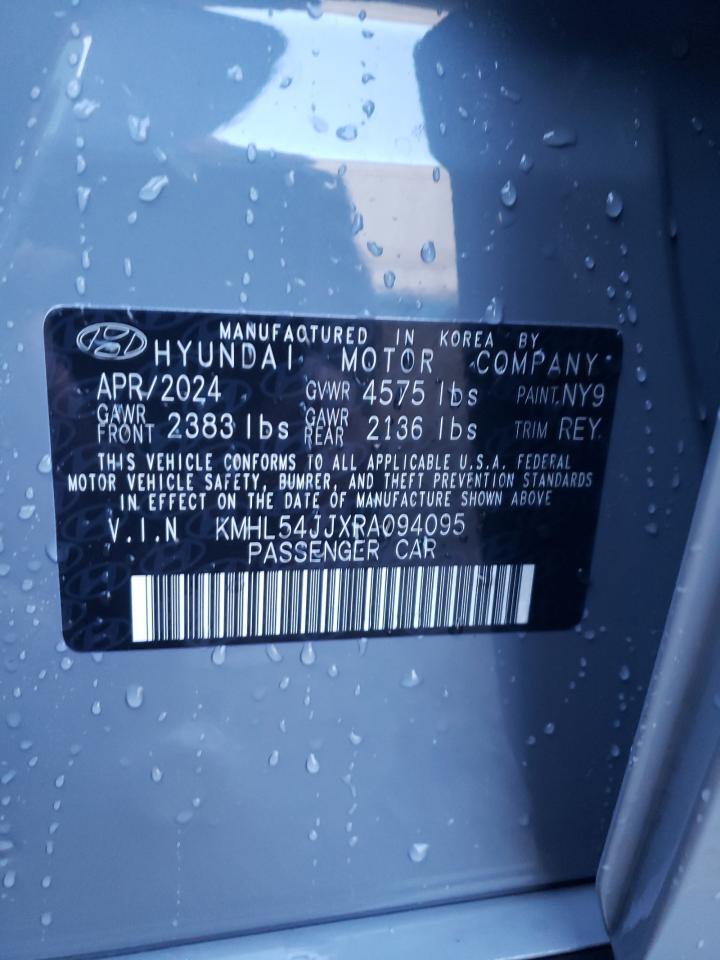 2024 HYUNDAI SONATA HYBRID VIN:KMHL54JJXRA094095