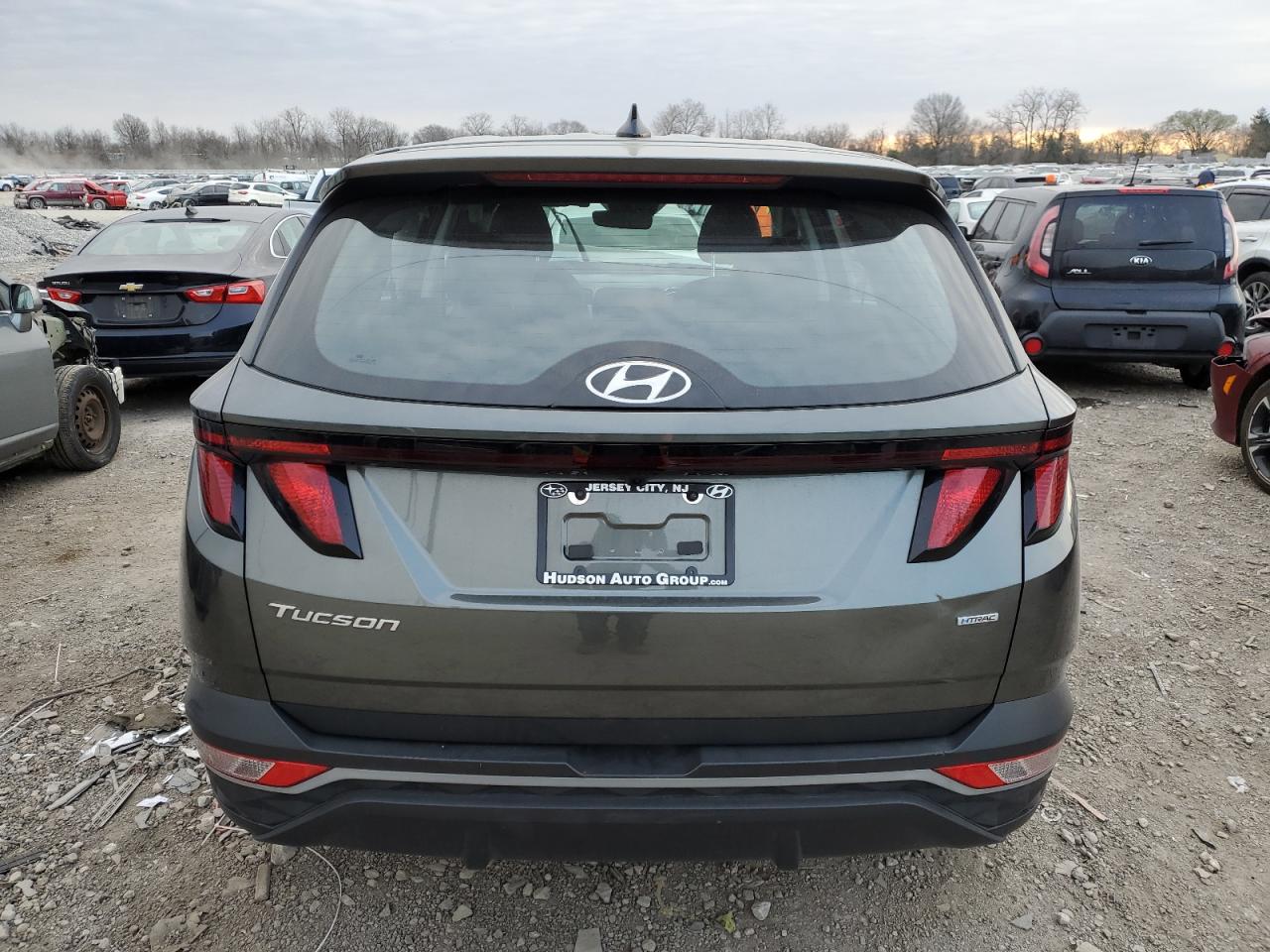 2022 HYUNDAI TUCSON SE VIN:5NMJACAE2NH145349