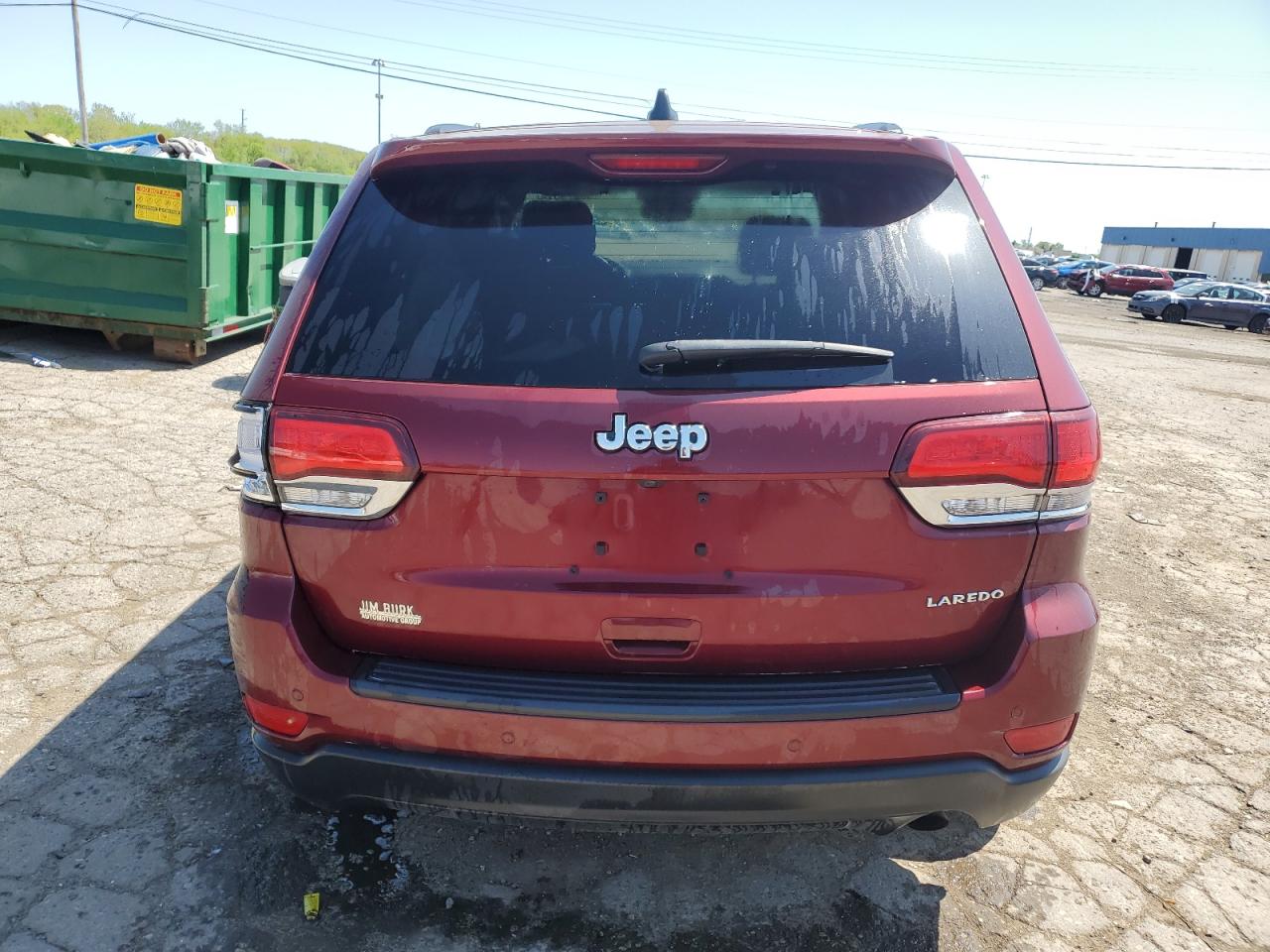 2022 JEEP GRAND CHEROKEE LAREDO E VIN:1C4RJEAG0NC128032