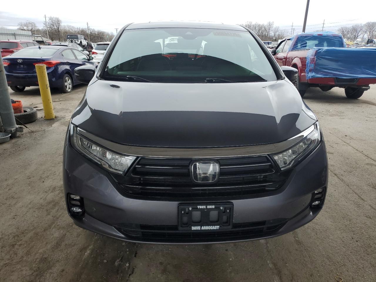 2022 HONDA ODYSSEY TOURING VIN:5FNRL6H85NB023052