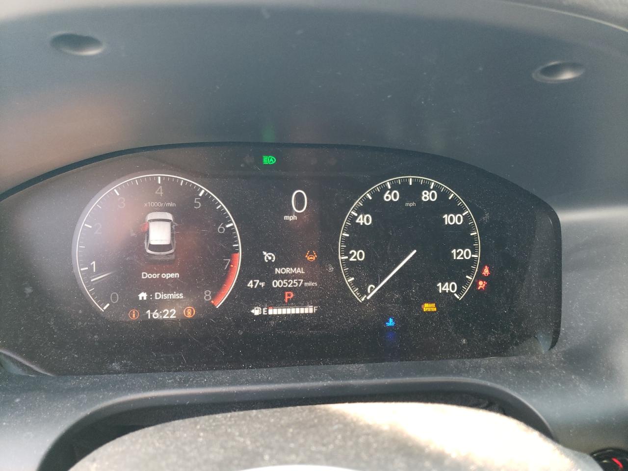 2024 HONDA HR-V SPORT VIN:3CZRZ2H51RM775632