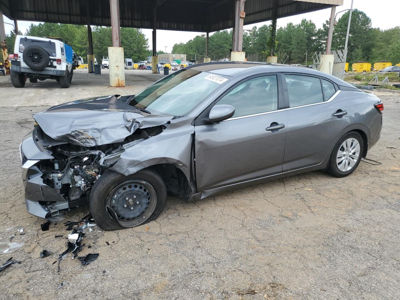 2022 NISSAN SENTRA S VIN:3N1AB8BV7NY276424