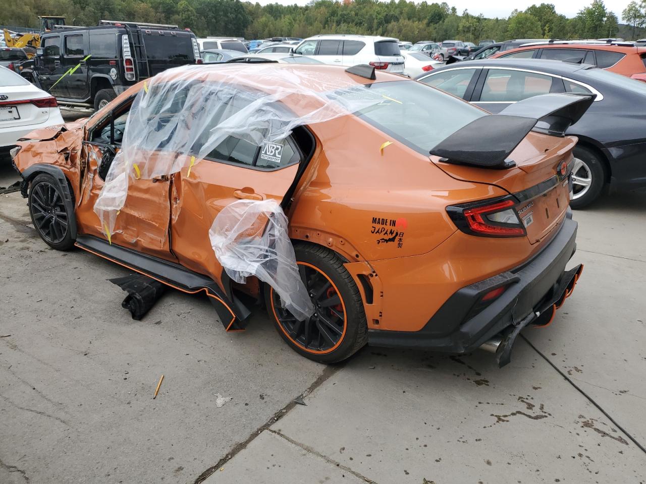 2022 SUBARU WRX LIMITED VIN:JF1VBAL64N9008357