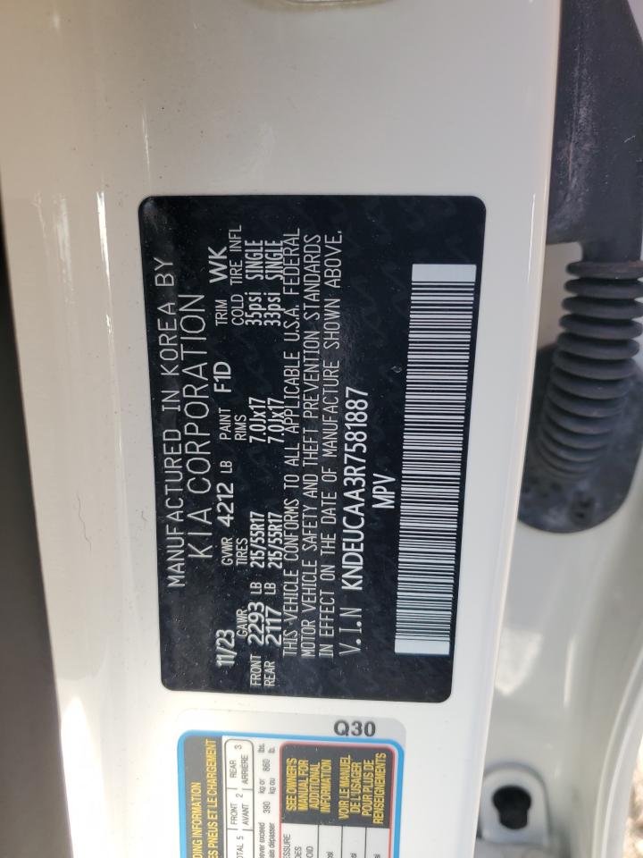 2024 KIA SELTOS S VIN:KNDEUCAA3R7581887