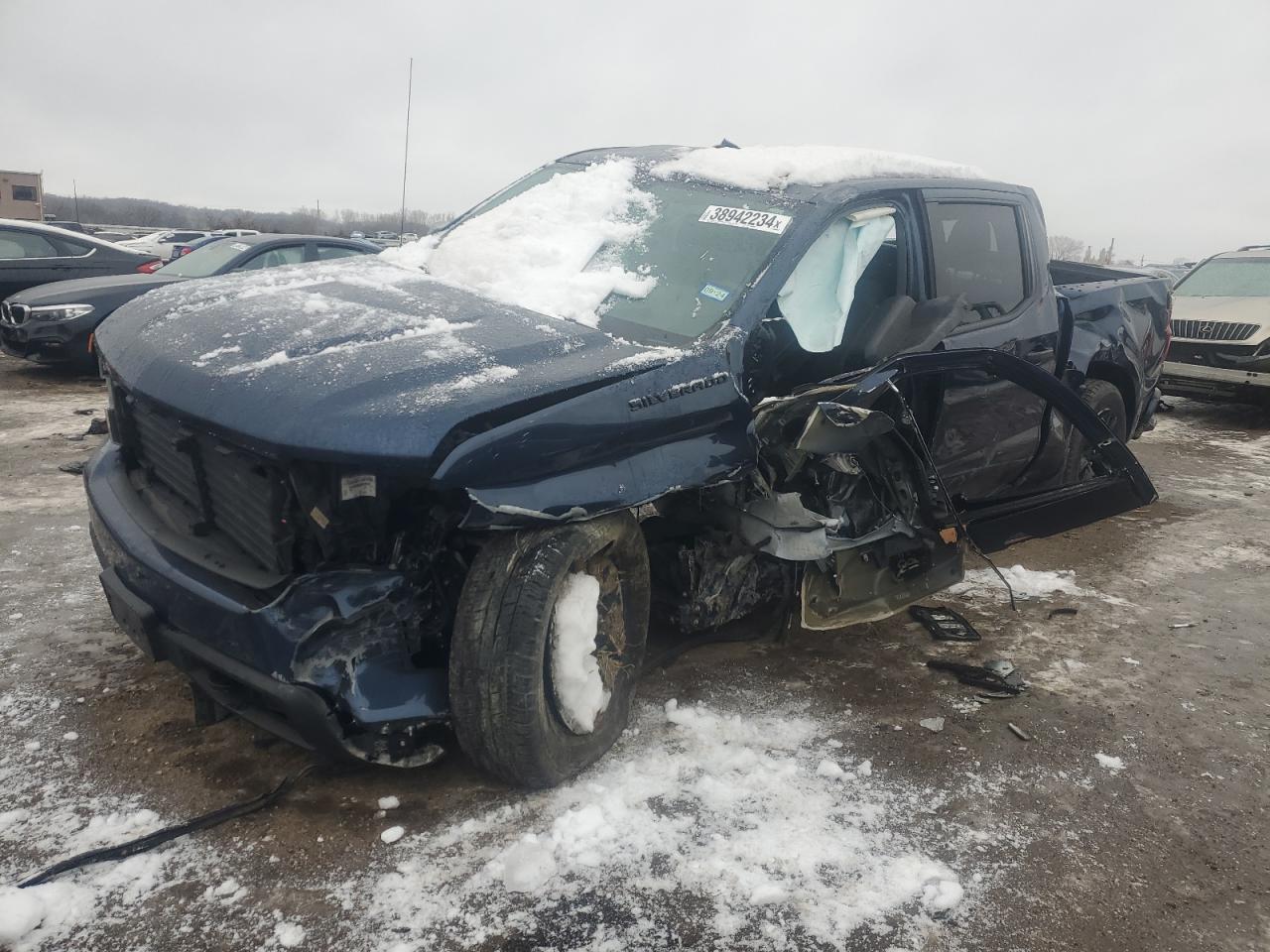 2022 CHEVROLET SILVERADO LTD C1500 CUSTOM VIN:1GCPWBEK4NZ235202