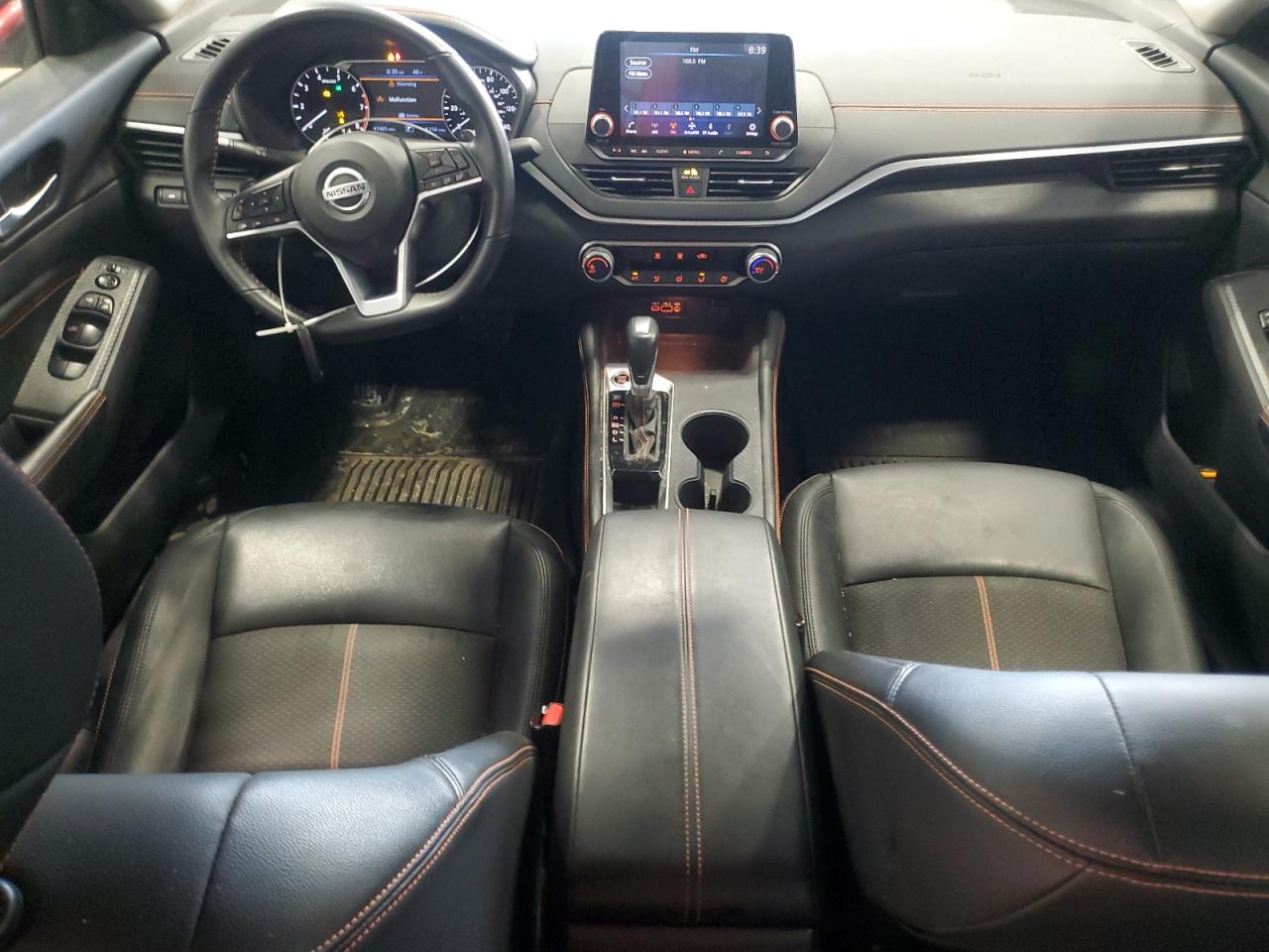 2022 NISSAN ALTIMA SR VIN:1N4BL4CV2NN387181