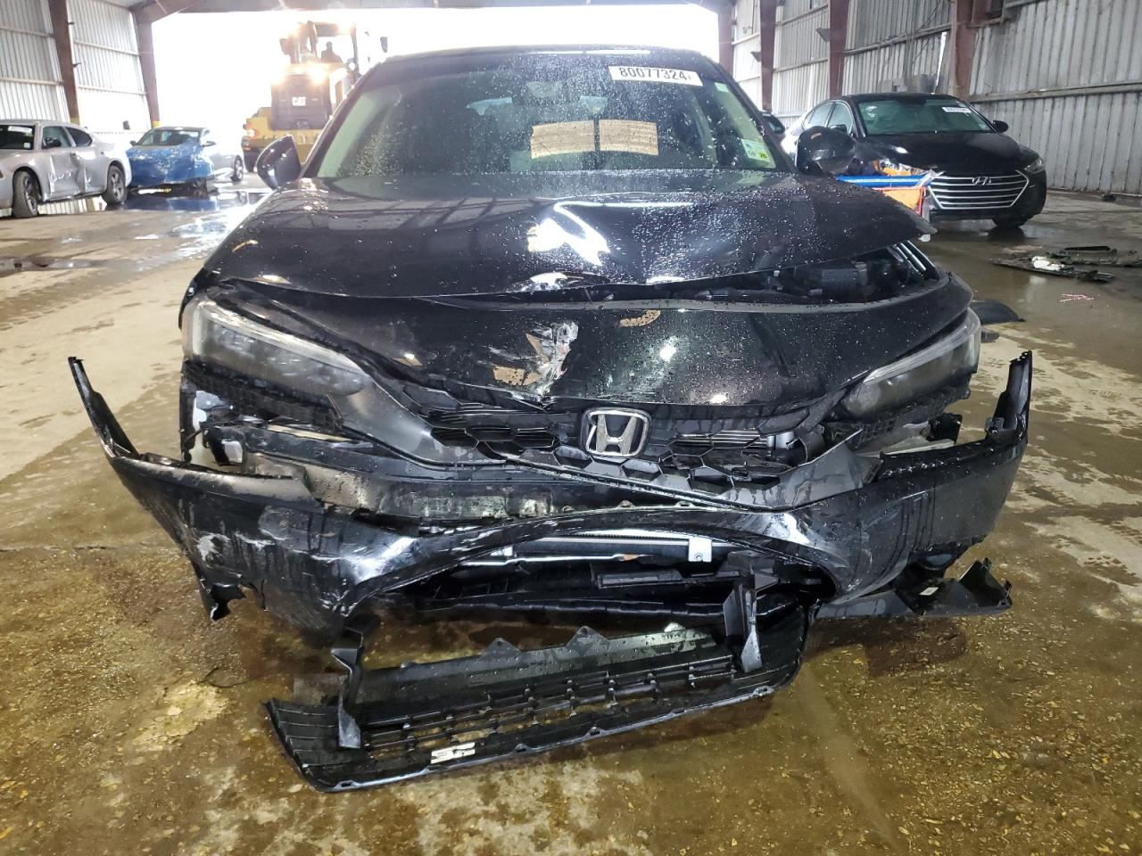 2022 HONDA CIVIC LX VIN:19XFL2H5XNE017514