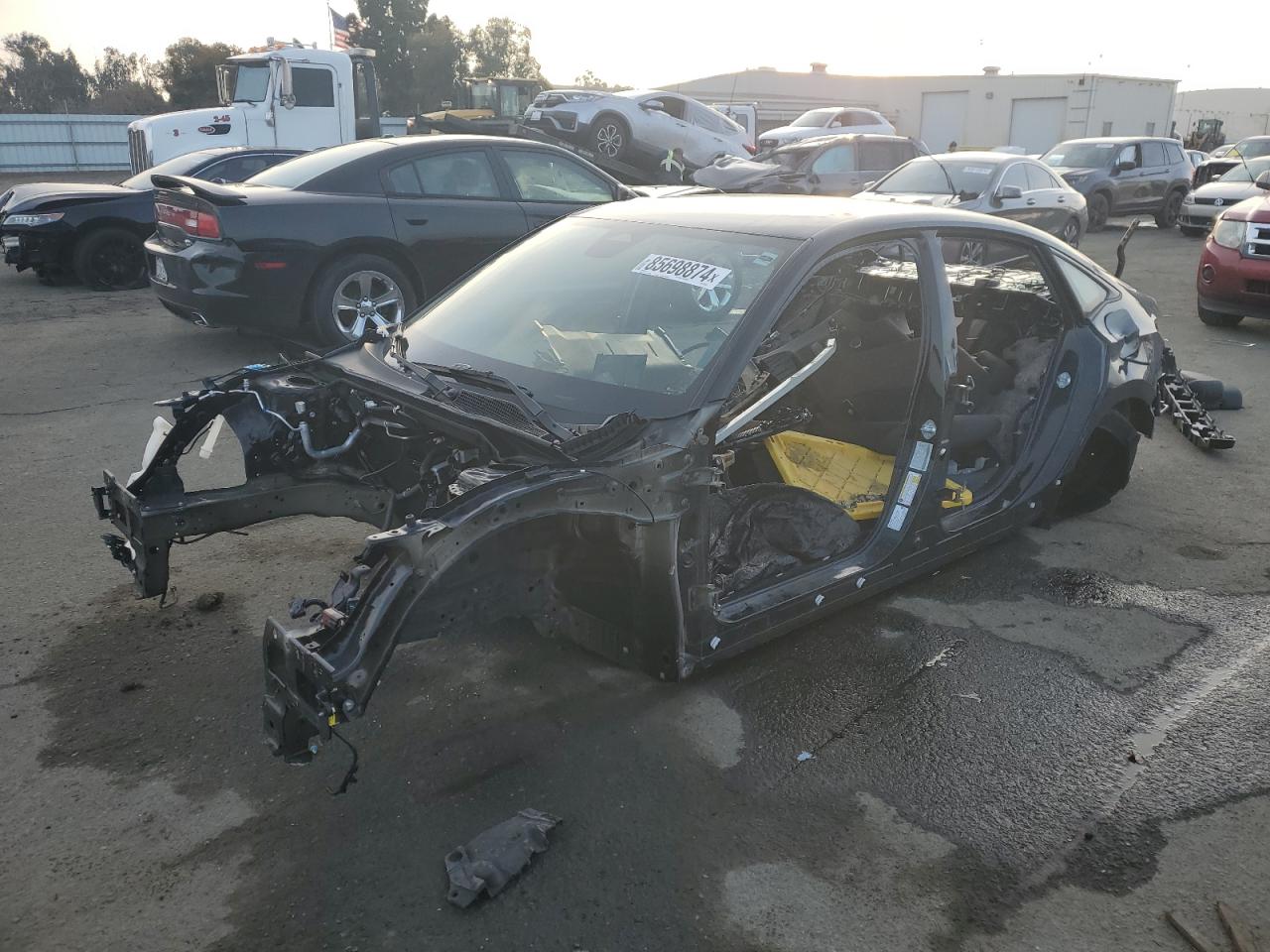 2022 HONDA CIVIC SPORT VIN:2HGFE2F59NH562882