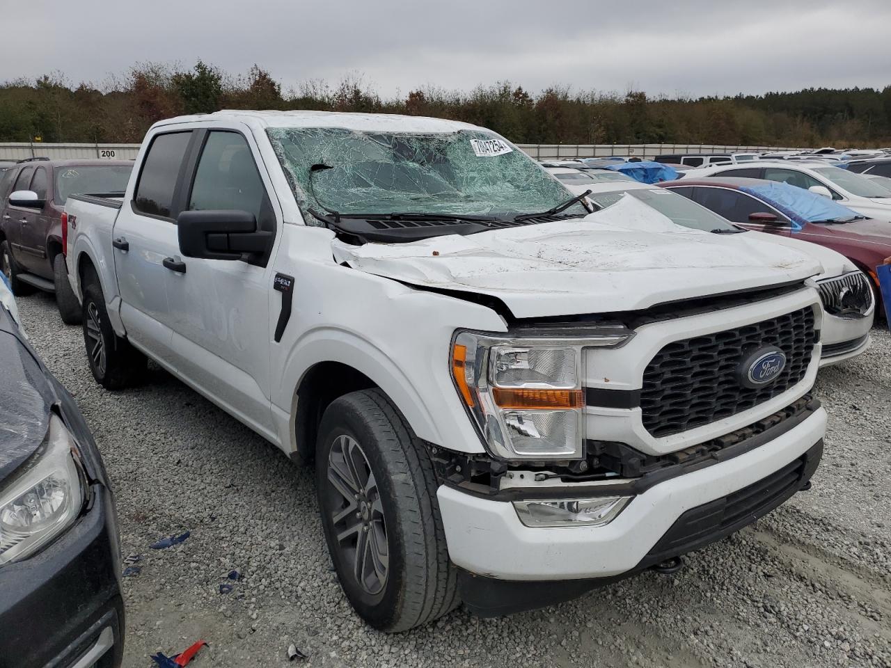 2022 FORD F150 SUPERCREW VIN:1FTFW1E50NFA52073