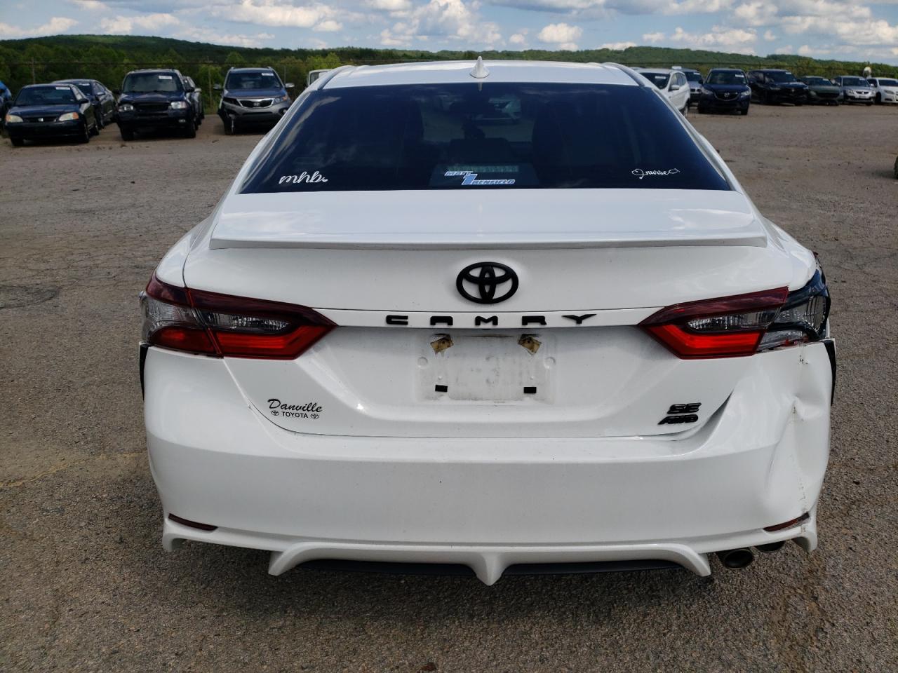 2022 TOYOTA CAMRY SE VIN:4T1G11BK3NU070362