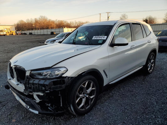 2022 BMW X3 XDRIVE30I VIN:5UX53DP07N9J26402