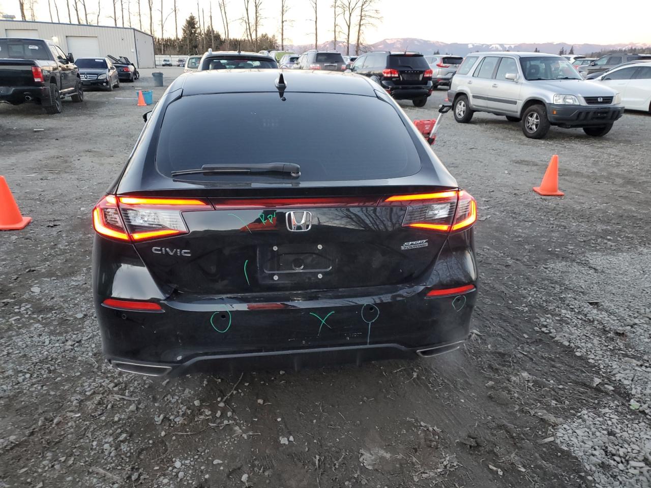 2024 HONDA CIVIC SPORT TOURING VIN:19XFL1H85RE008892
