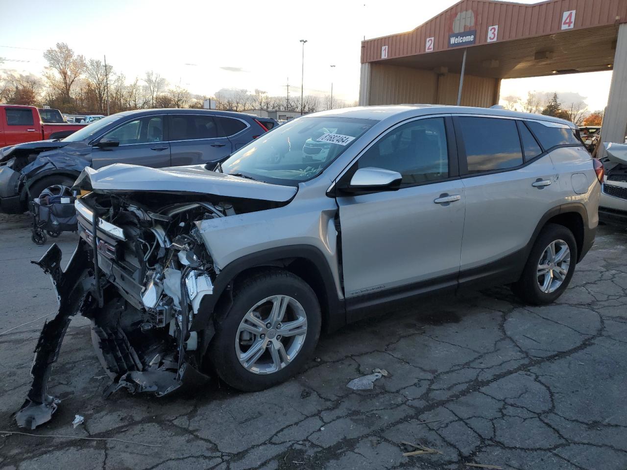 2022 GMC TERRAIN SLE VIN:3GKALTEVXNL100509