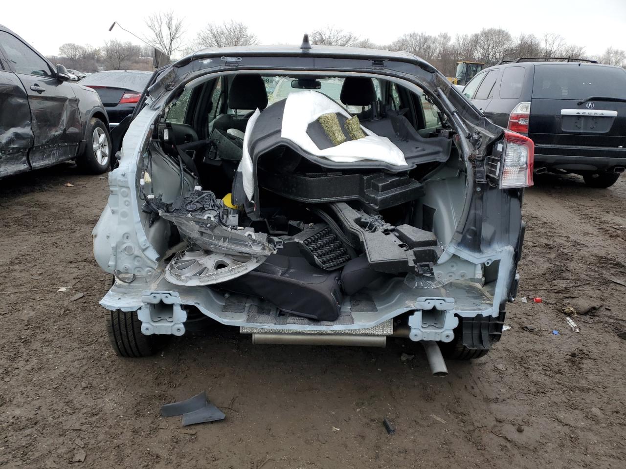 2022 TOYOTA PRIUS NIGHT SHADE VIN:JTDKAMFU7N3160227