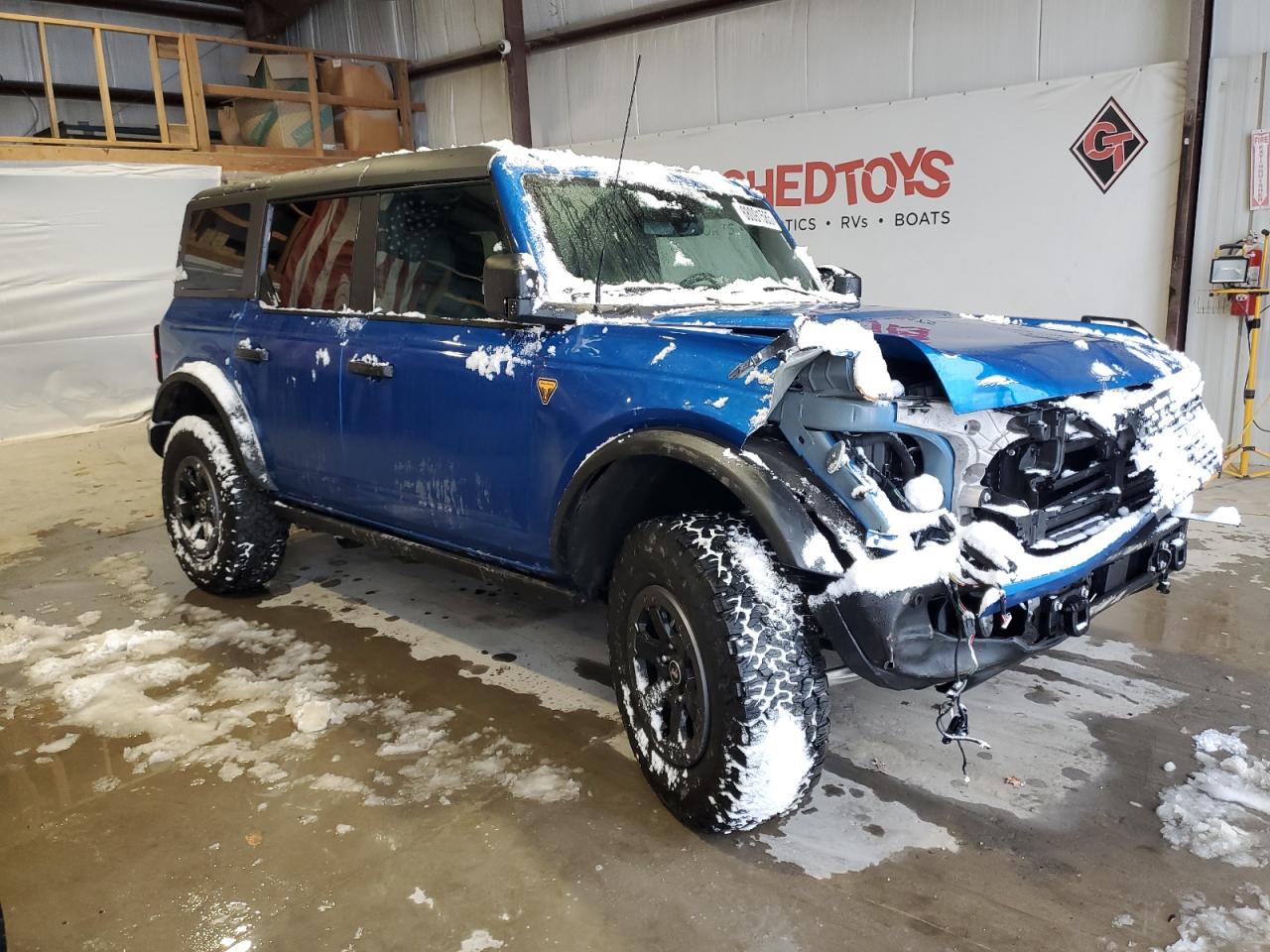 2022 FORD BRONCO BASE VIN:1FMEE5DP3NLB50004