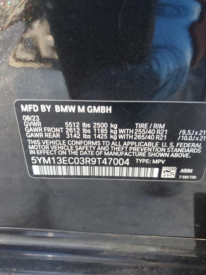 2024 BMW X3 M VIN:5YM13EC03R9T47004
