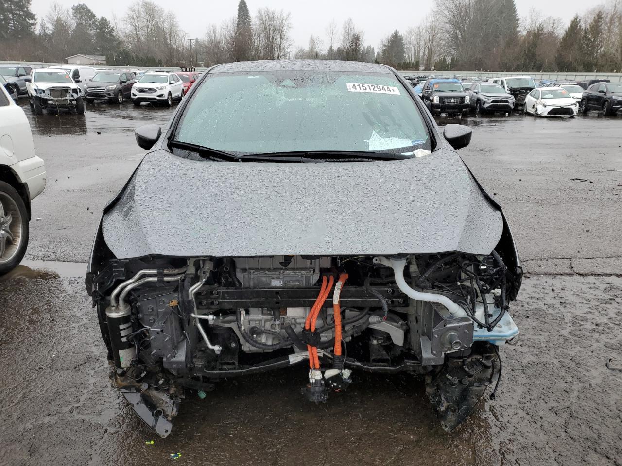 2022 NISSAN LEAF SV VIN:1N4AZ1CV7NC550511