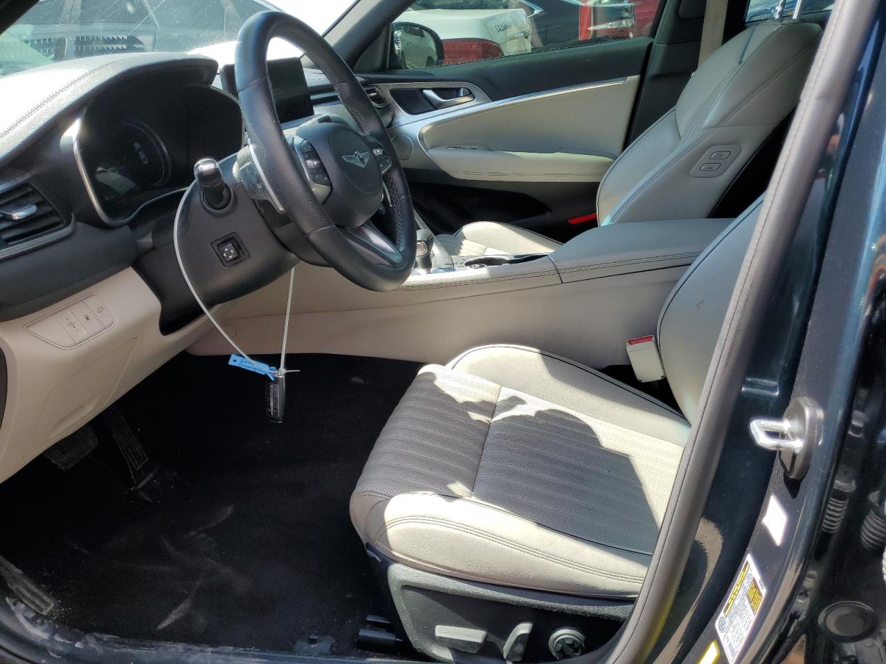 2022 GENESIS G70 BASE VIN:KMTG34TA9NU091742