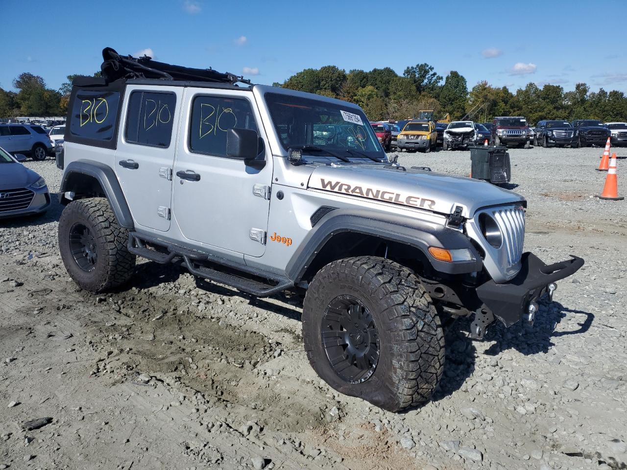 2022 JEEP WRANGLER UNLIMITED SPORT VIN:1C4HJXDN6NW225462