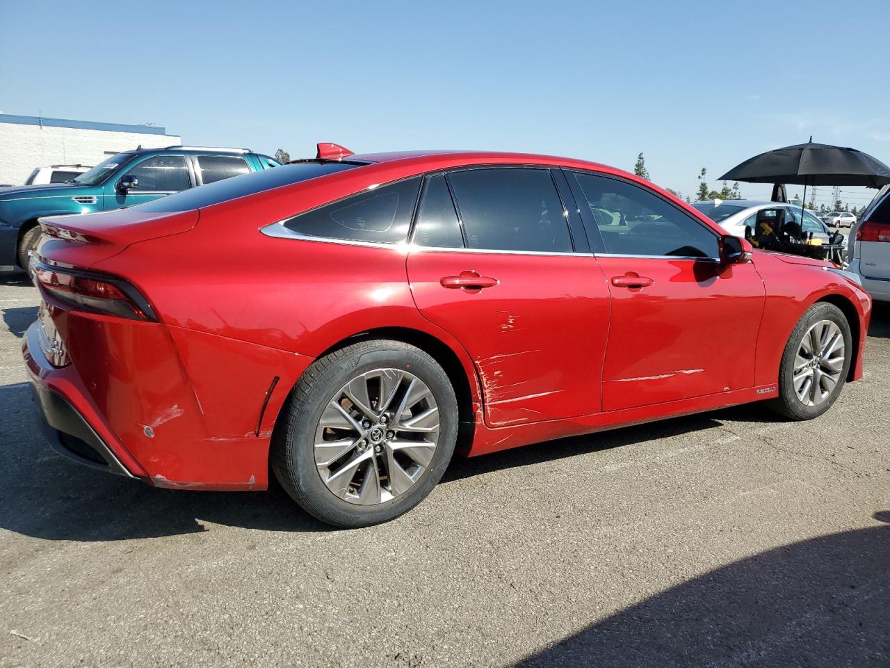 2022 TOYOTA MIRAI LE VIN:JTDAAAAA8NA006743