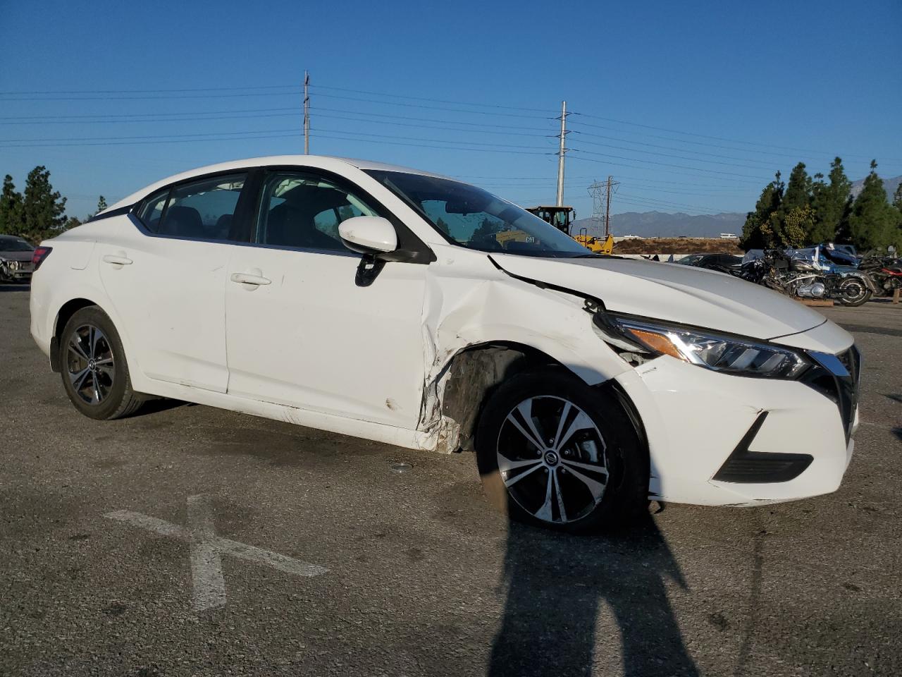 2022 NISSAN SENTRA SV VIN:3N1AB8CVXNY275072