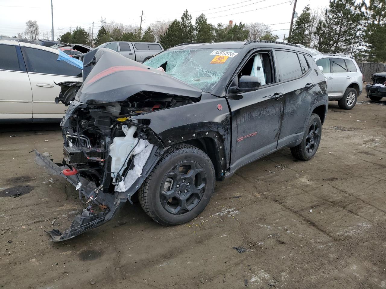 2023 JEEP COMPASS TRAILHAWK VIN:3C4NJDDN7PT560305